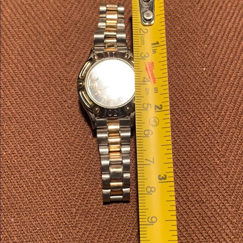 Claremont classic chain link bracelet watch
